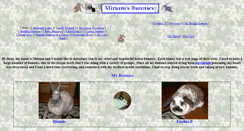 Desktop Screenshot of mybunnies.com